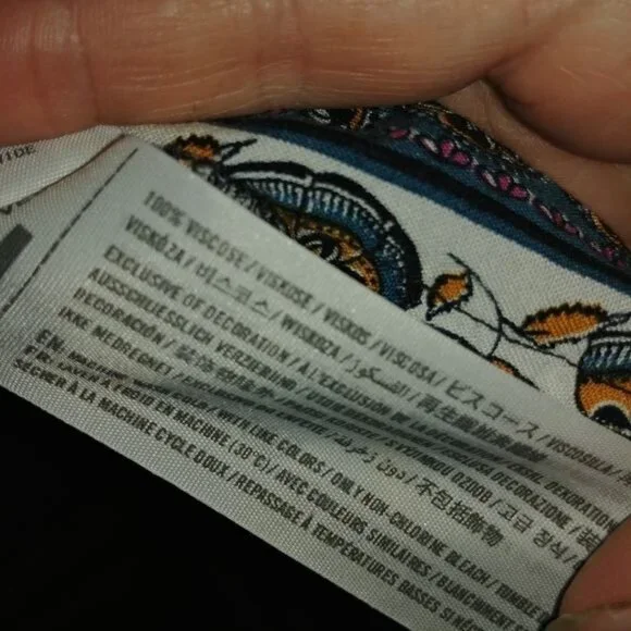 Hollister Women's XS Boho Print Sleeveless Dress Lace-Up SummerFestival Style - Picture 9 of 10